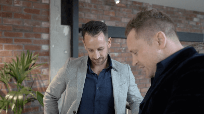 Peter Norris from Opes Mortgages and Andrew Nicol from Opes Partners